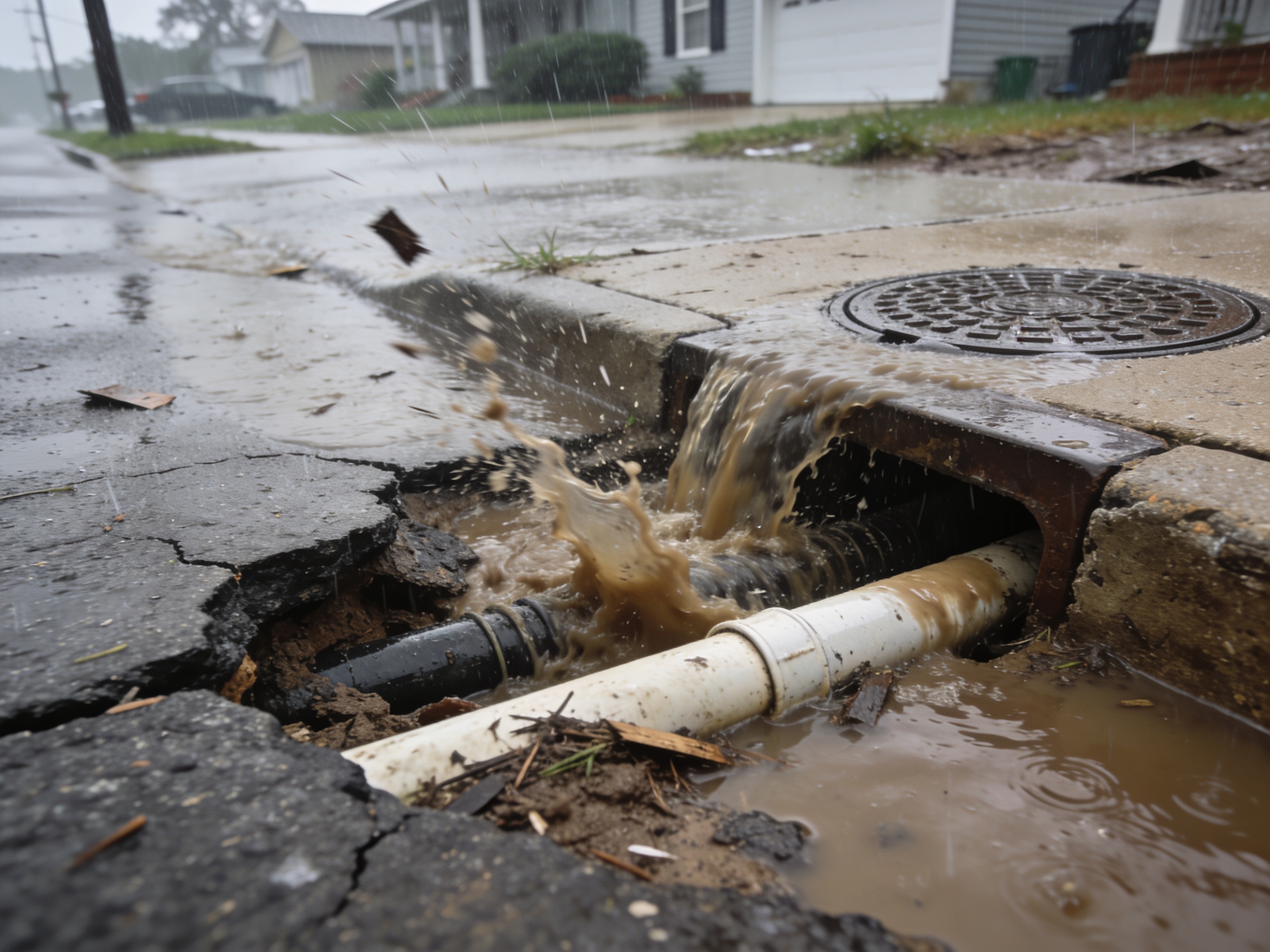 Sewer Line Repair in 32534 Pine Forest