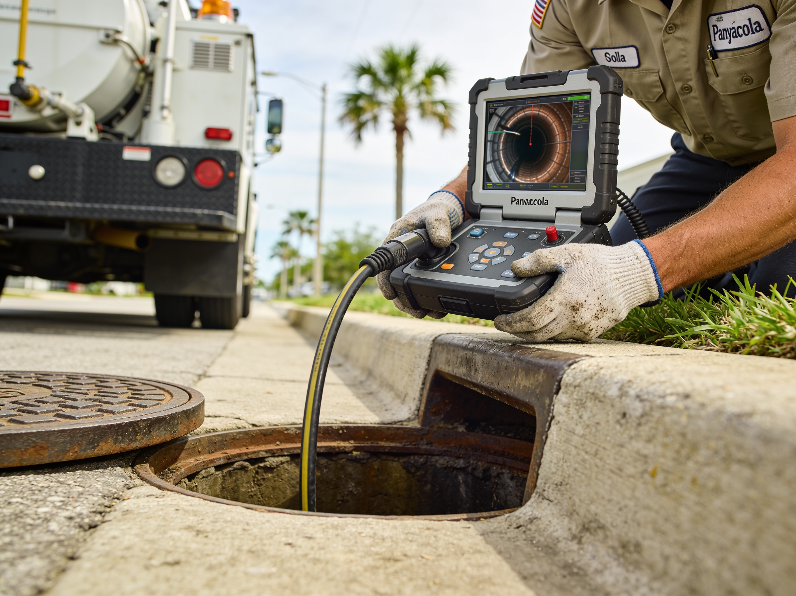 Sewer Line Repair in 32503 East Hill